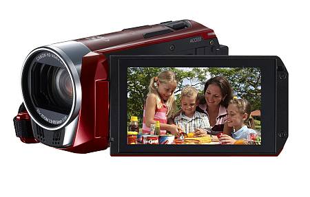 Canon LEGRIA HF R36 Canon LEGRIA HFR36 RED FSL w LCD OPEN Canon Legria HF R camere video