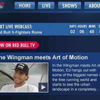 Aplicatie Red Bull Samsung Smart TV